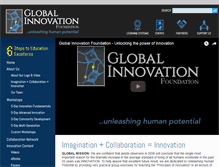 Tablet Screenshot of globalinnovationfoundation.org